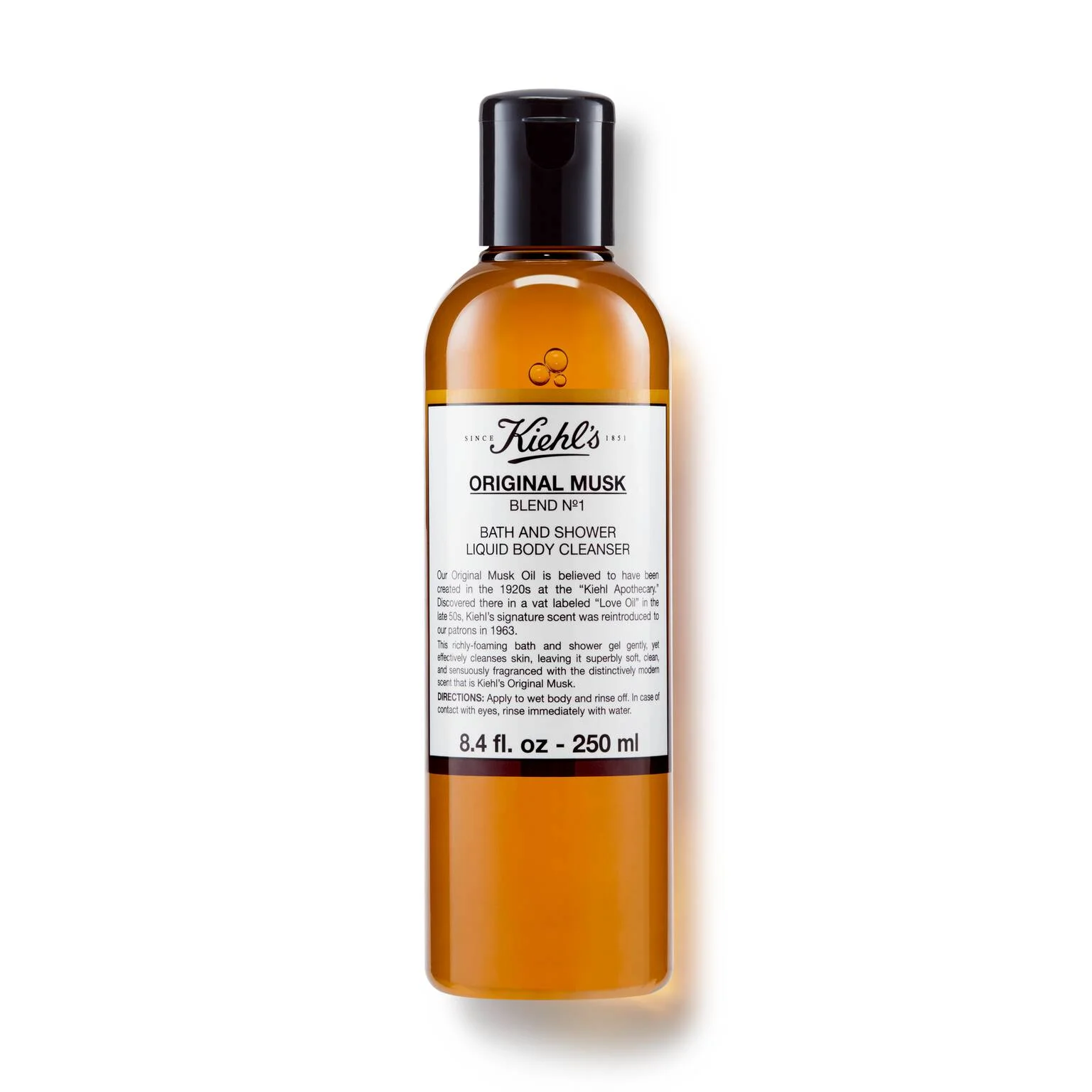Original Musk Bath and Shower Liquid Body Cleanser - 1