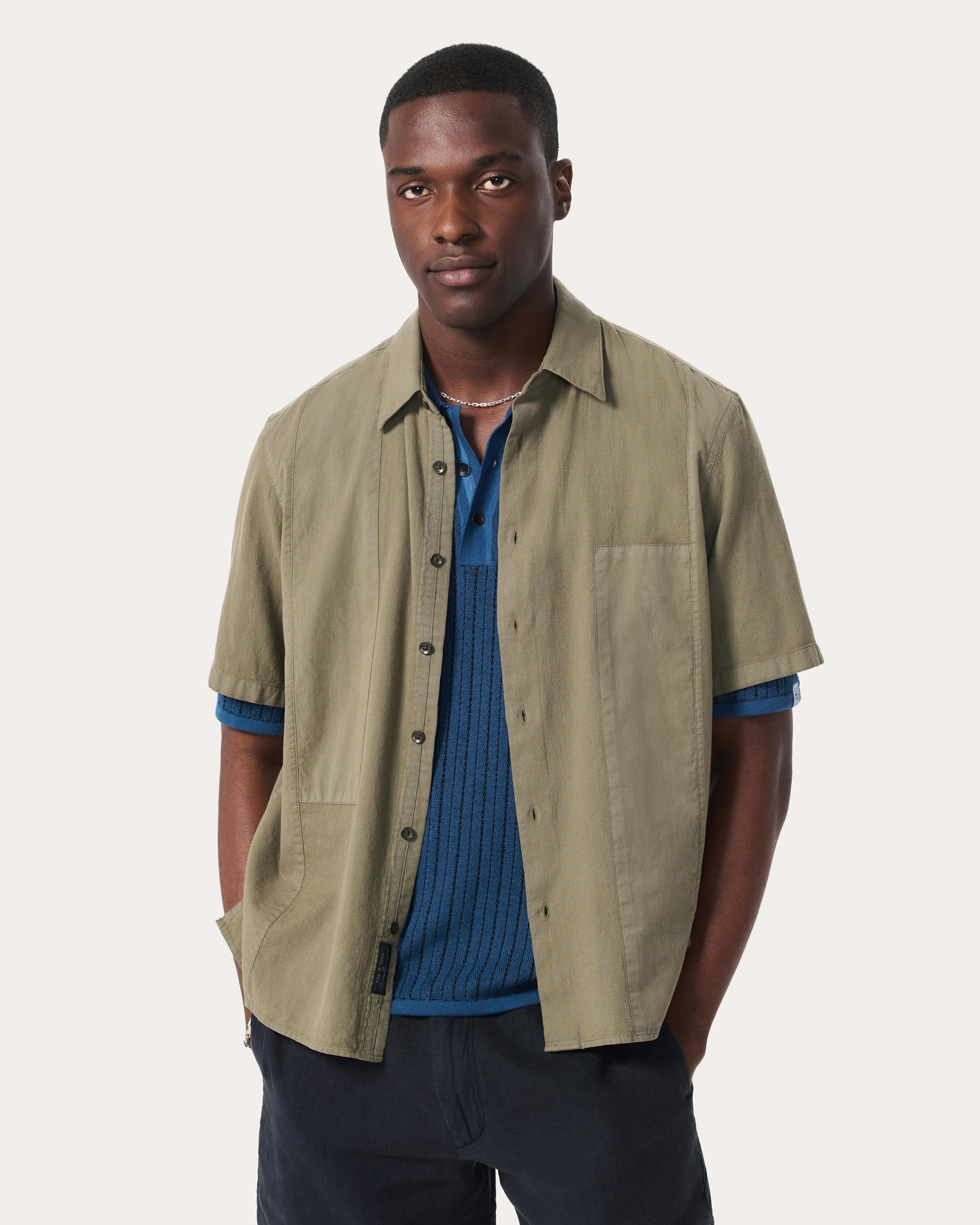 Dalton Patchwork Shirt - 2