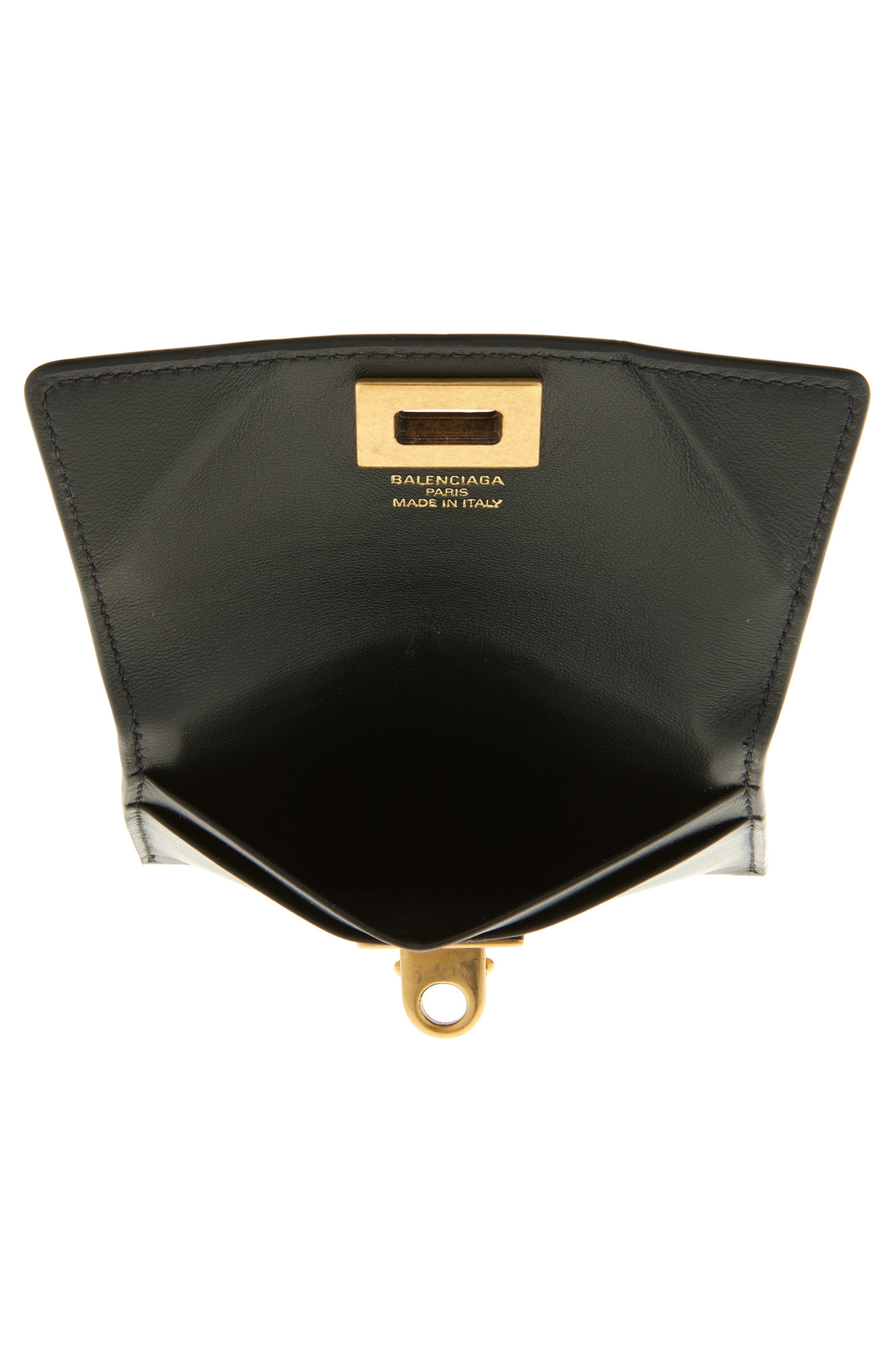 Balenciaga Rodeo Leather Wallet in 1000 Black at Nordstrom - 2