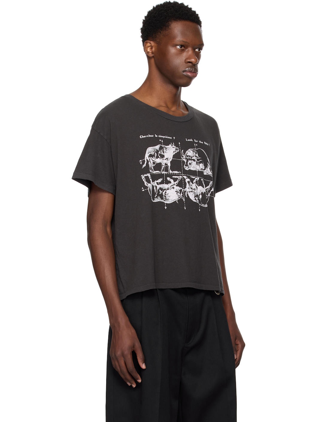 Black 'Look For The Fifth' T-shirt - 2