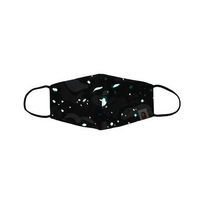 A BATHING APE® BAPE Space Camo Mask 'Black Space Camo' outlook