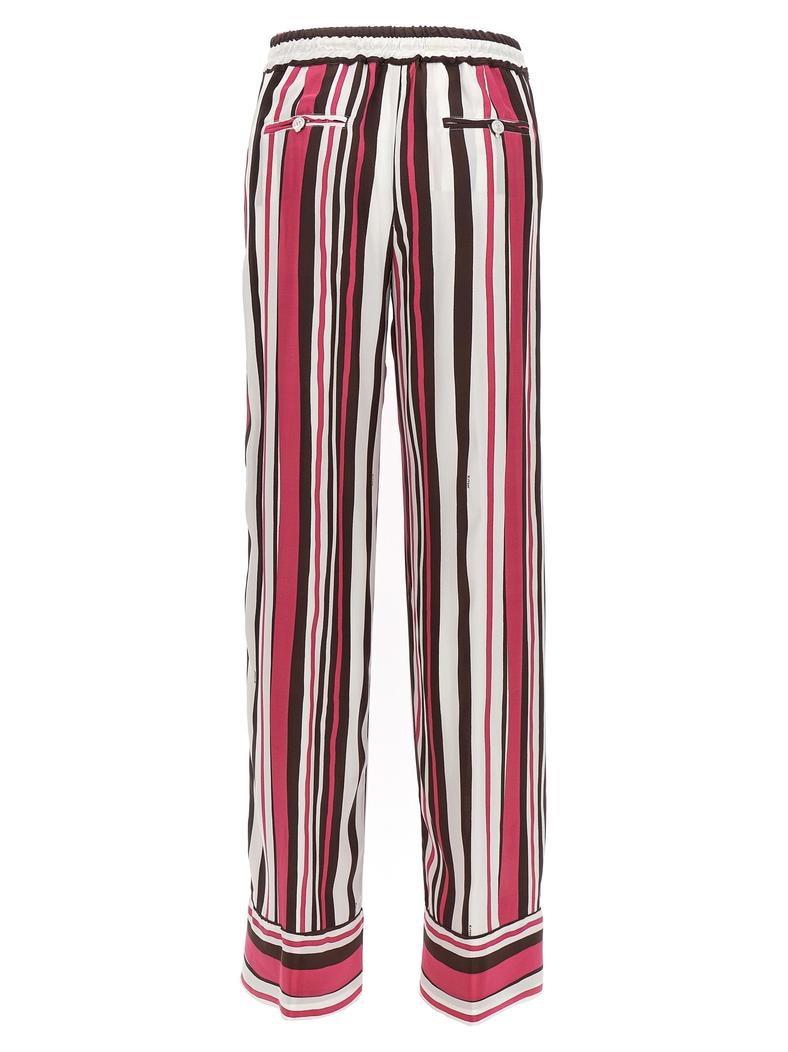 KITON - Kiton Women Striped Pants - 2