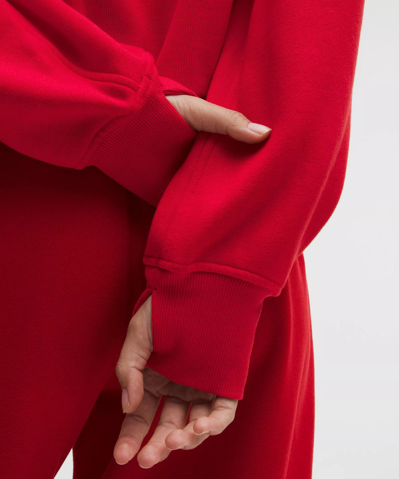 Scuba Oversized Half-Zip Hoodie 6