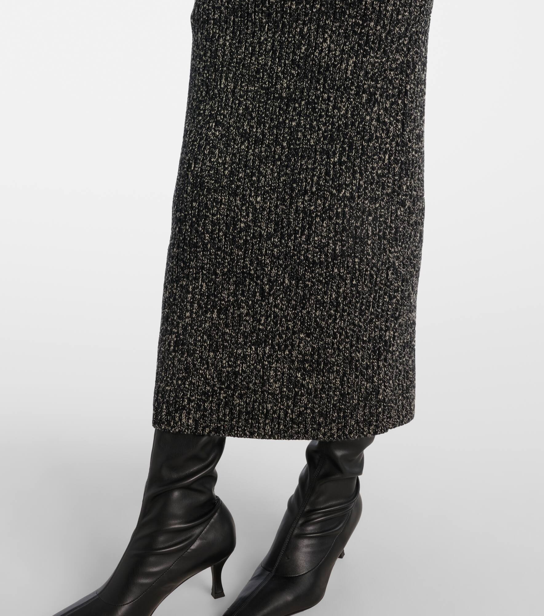 Rodano wool-blend pencil skirt - 5