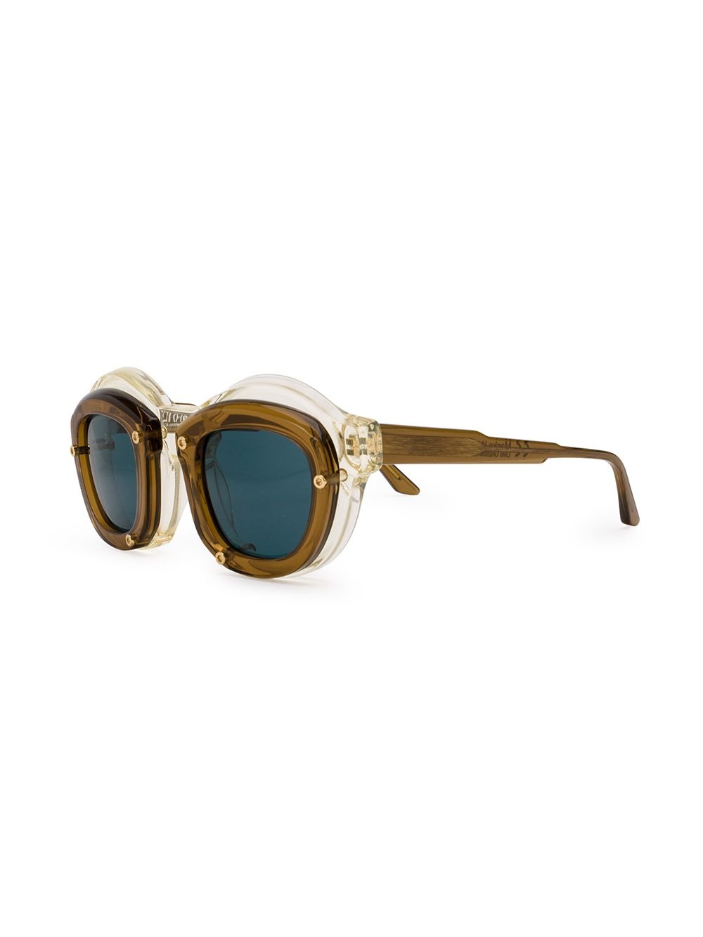 layered frame sunglasses - 2