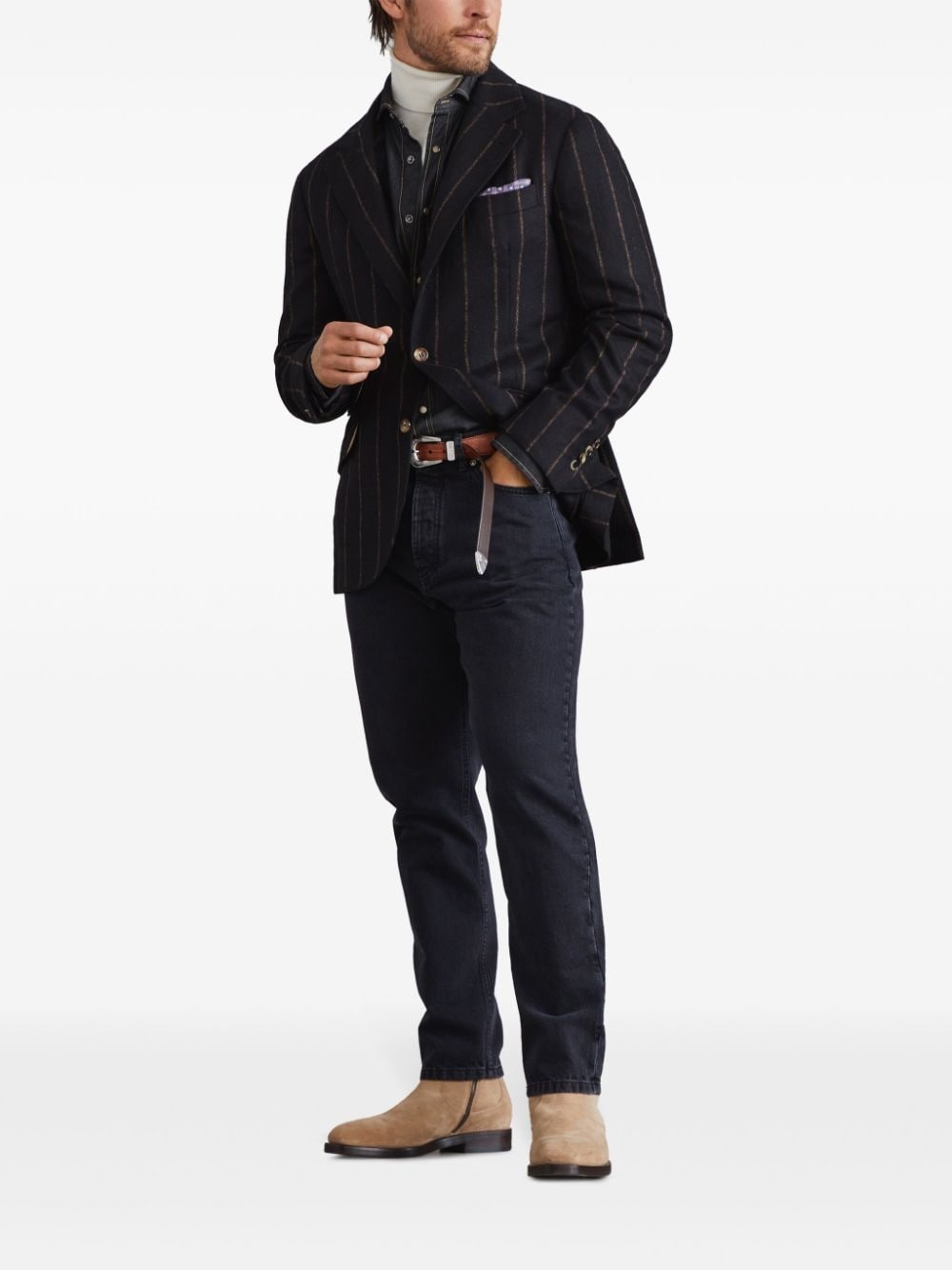 mid-rise slim-fit jeans - 2