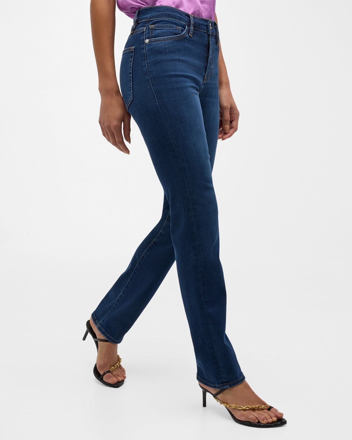 Le High Straight Long Jeans - 7