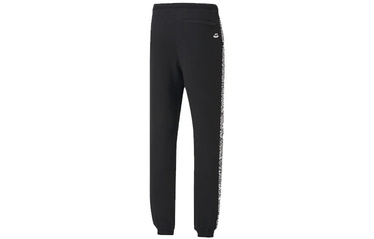 PUMA x Mr Doodle Pants 'Black White' 59865051 - 2