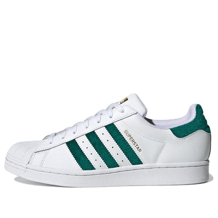 adidas Superstar 'Chenille Stripes Cloud White Green' H00190 - 1