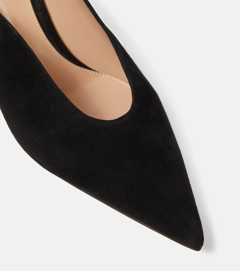 suede mules 6