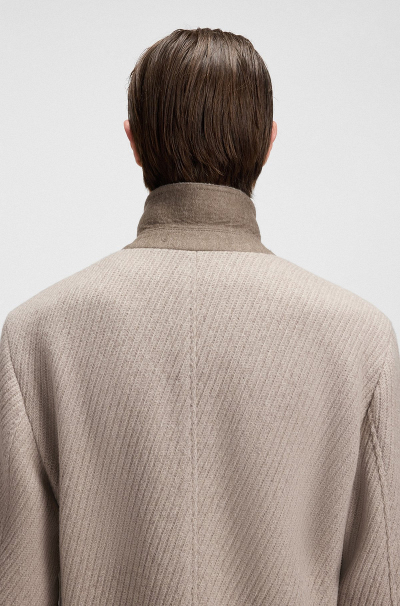 FORMAL COAT IN CASHMERE AND VIRGIN WOOL 6