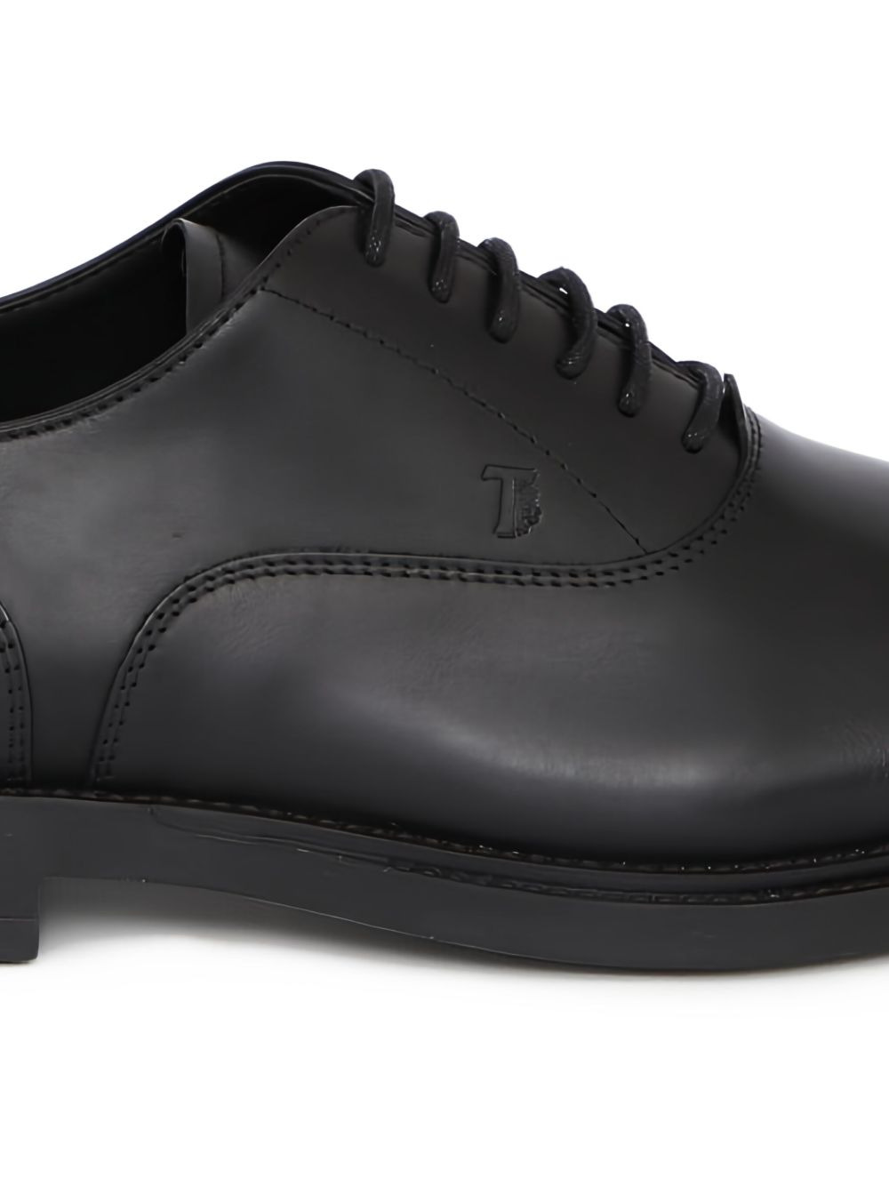 lace-up leather shoes - 2