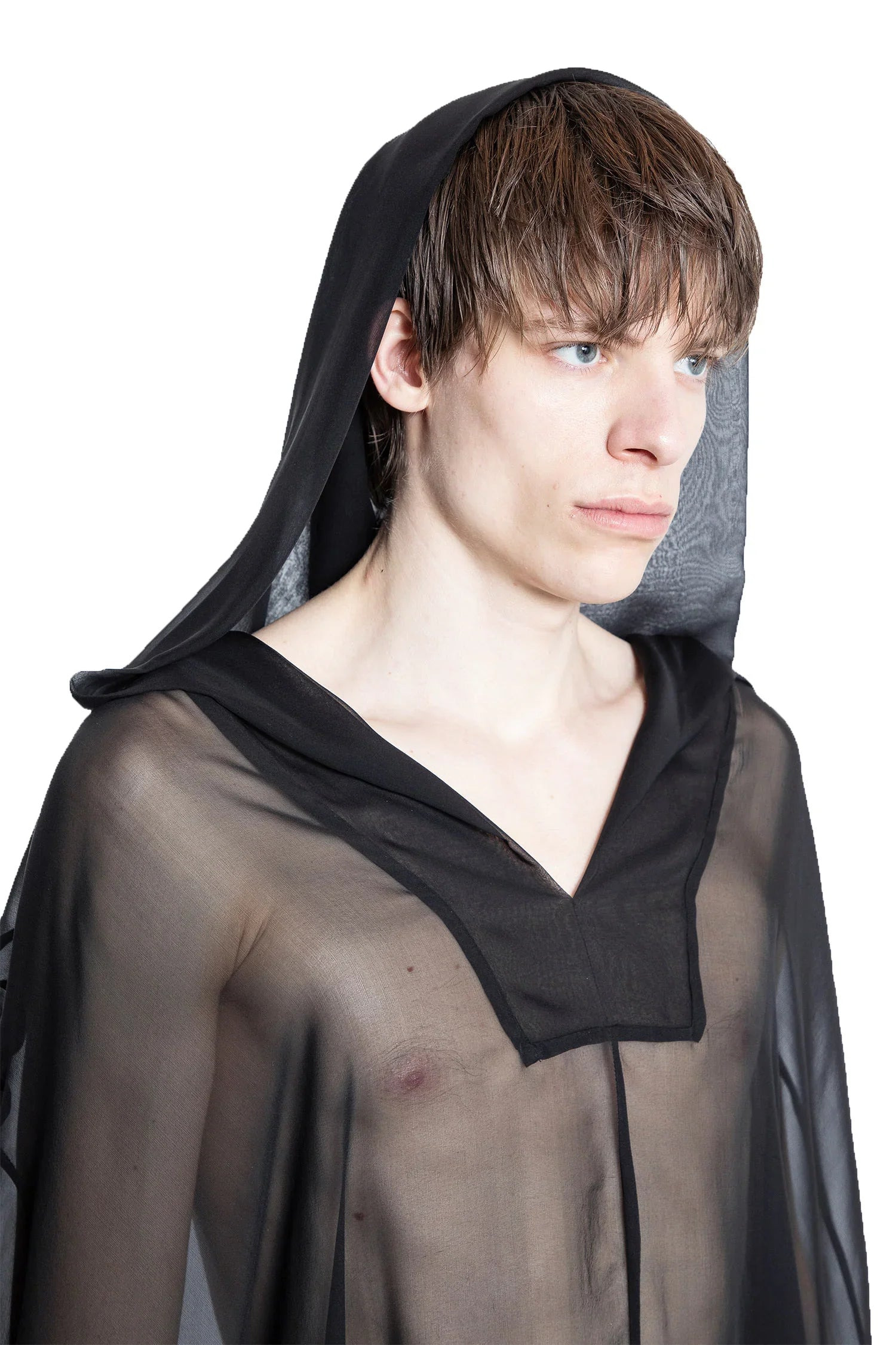 Hollywood-Hooded-Kaftan-In-Silk-Chiffon - 4
