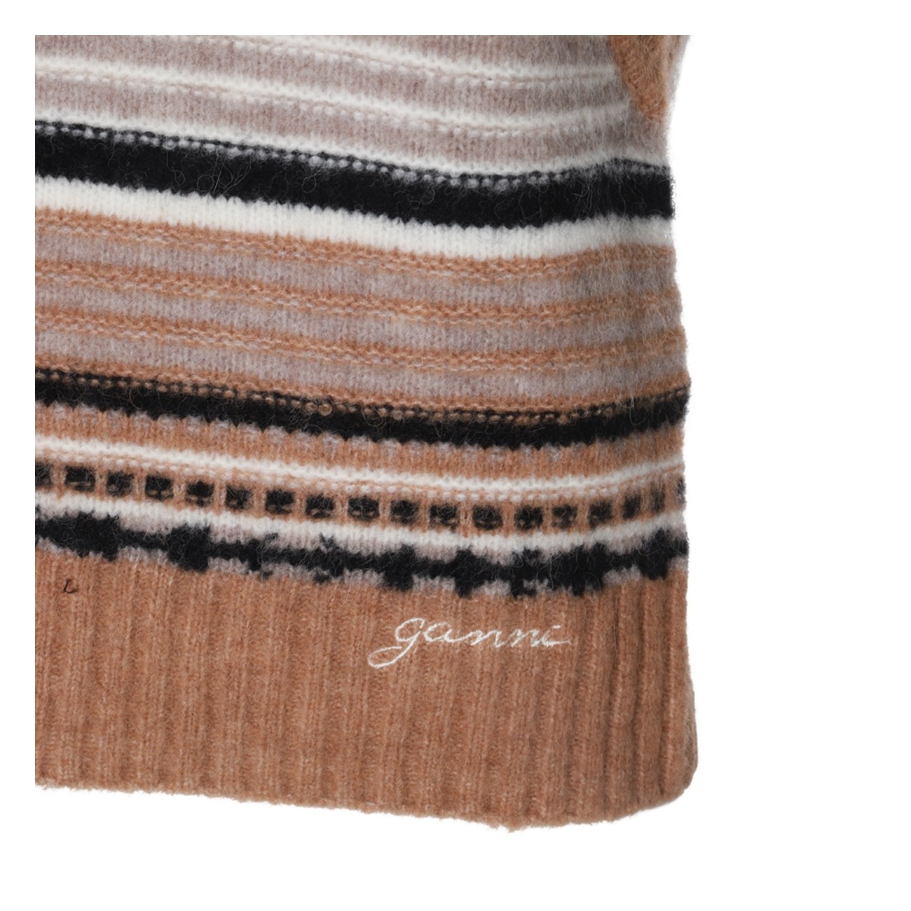 brown wool knitwear - 3