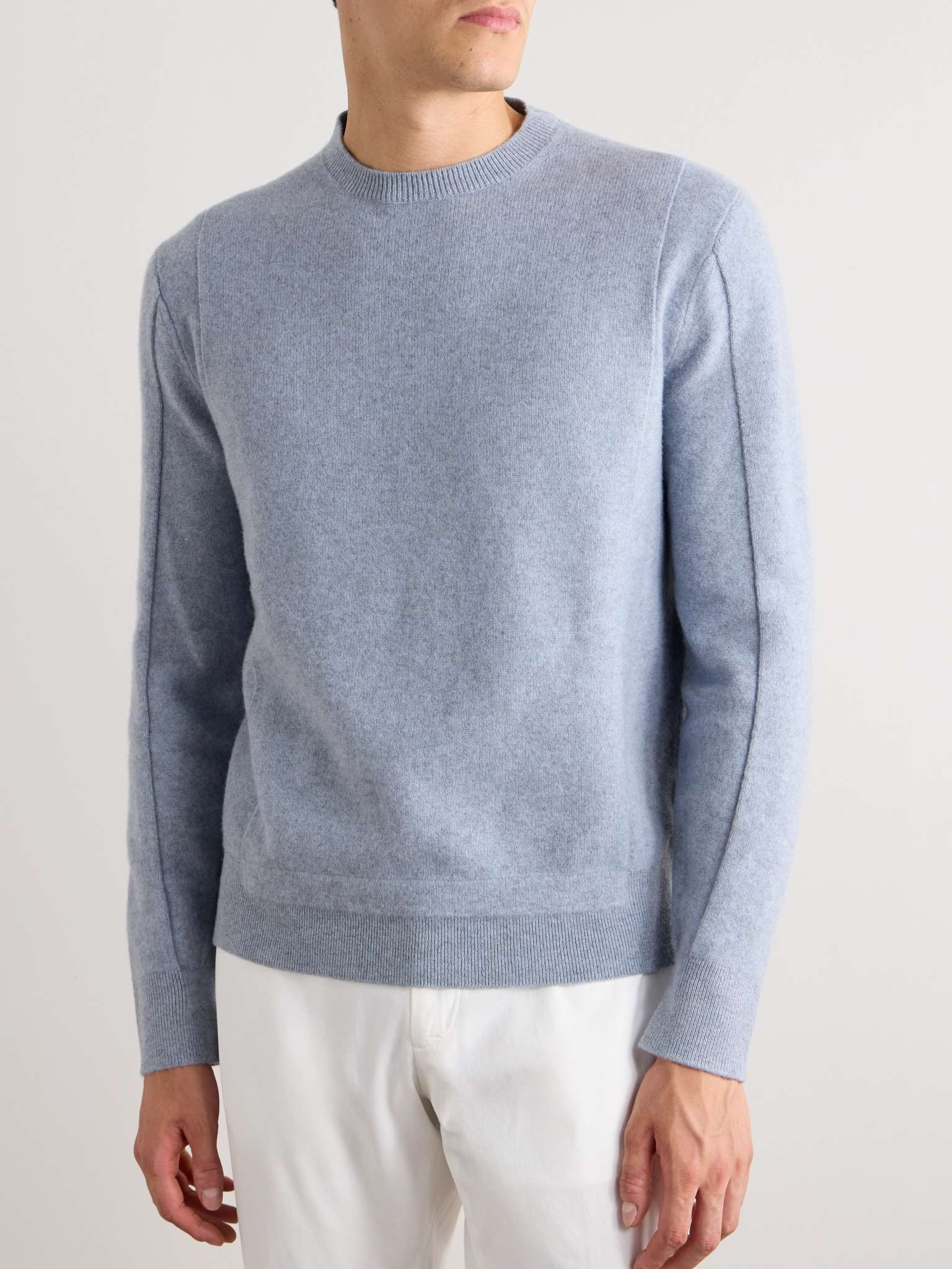 Wool and Cashmere-Blend Sweater - 3