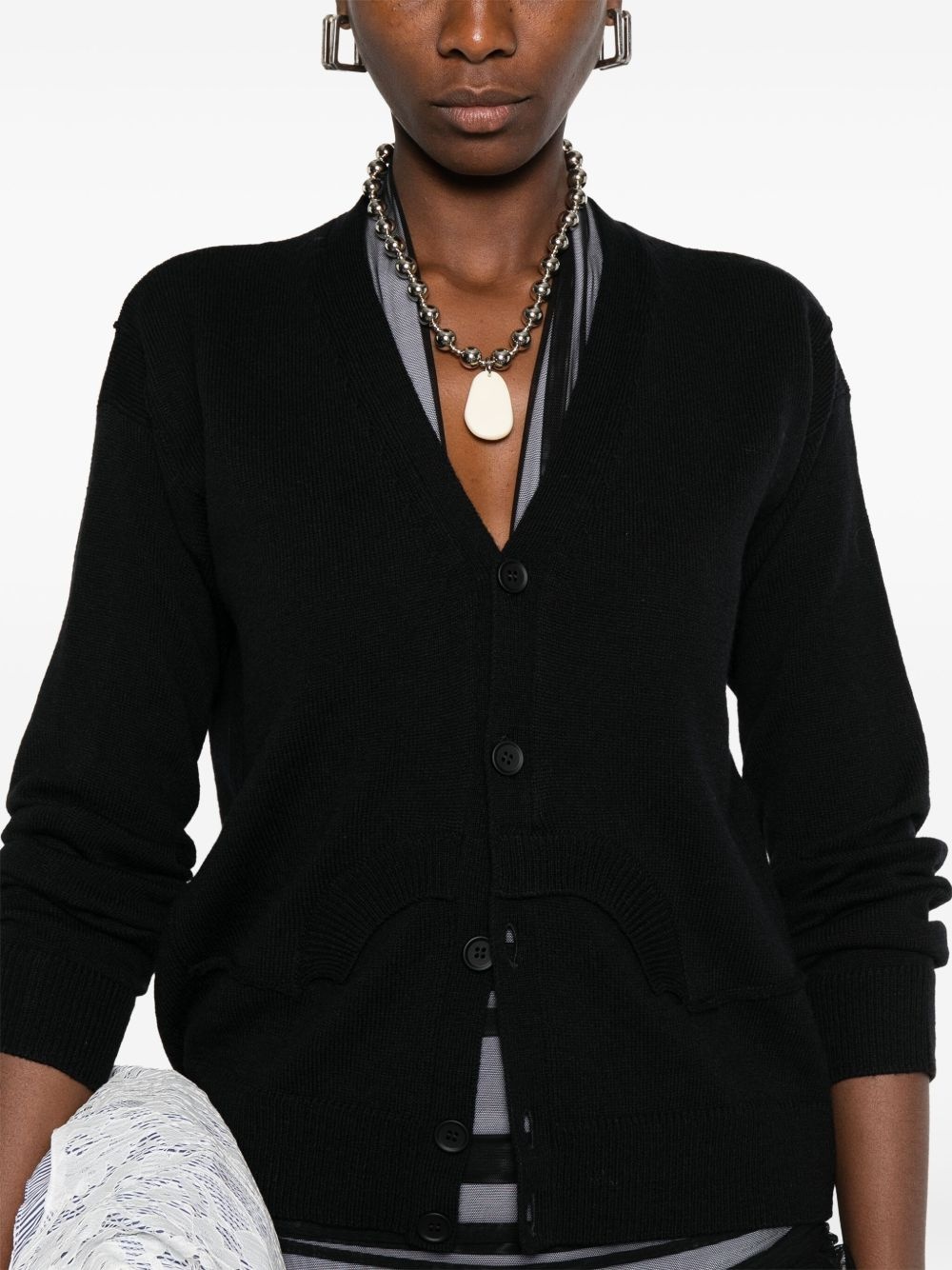 wool cardigan - 5