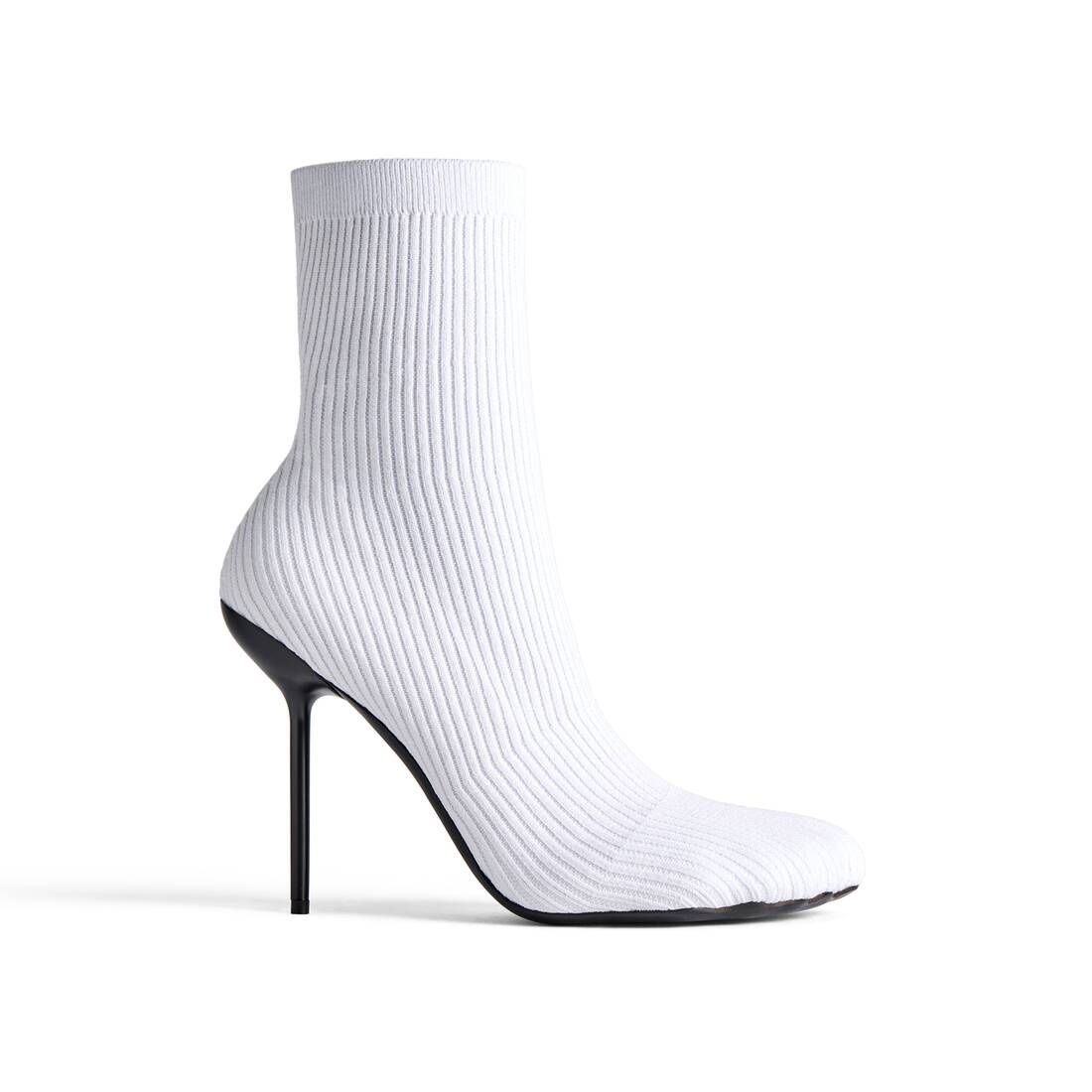 Balenciaga x Adidas Knife 110mm Ankle-Length Boots - White