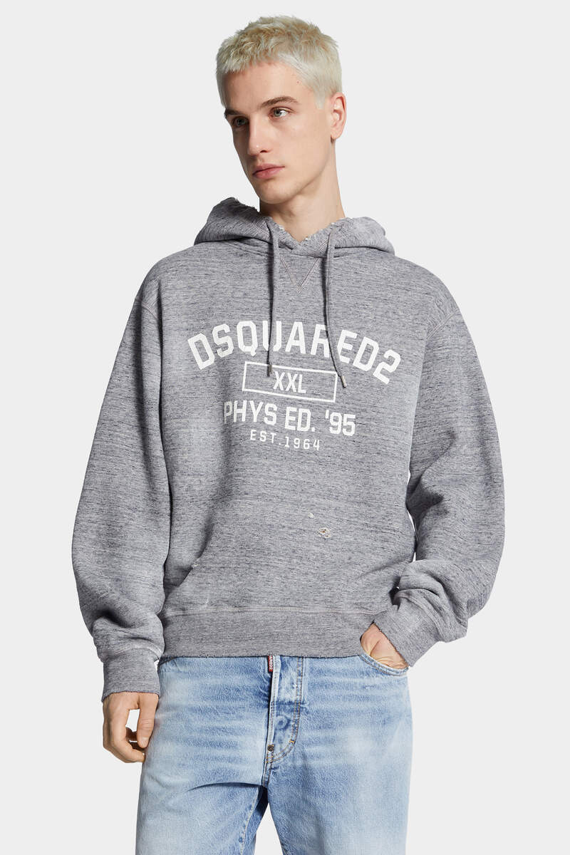 JUST RIGHT FIT DISTRESSED PHYS ED HOODIE - 3