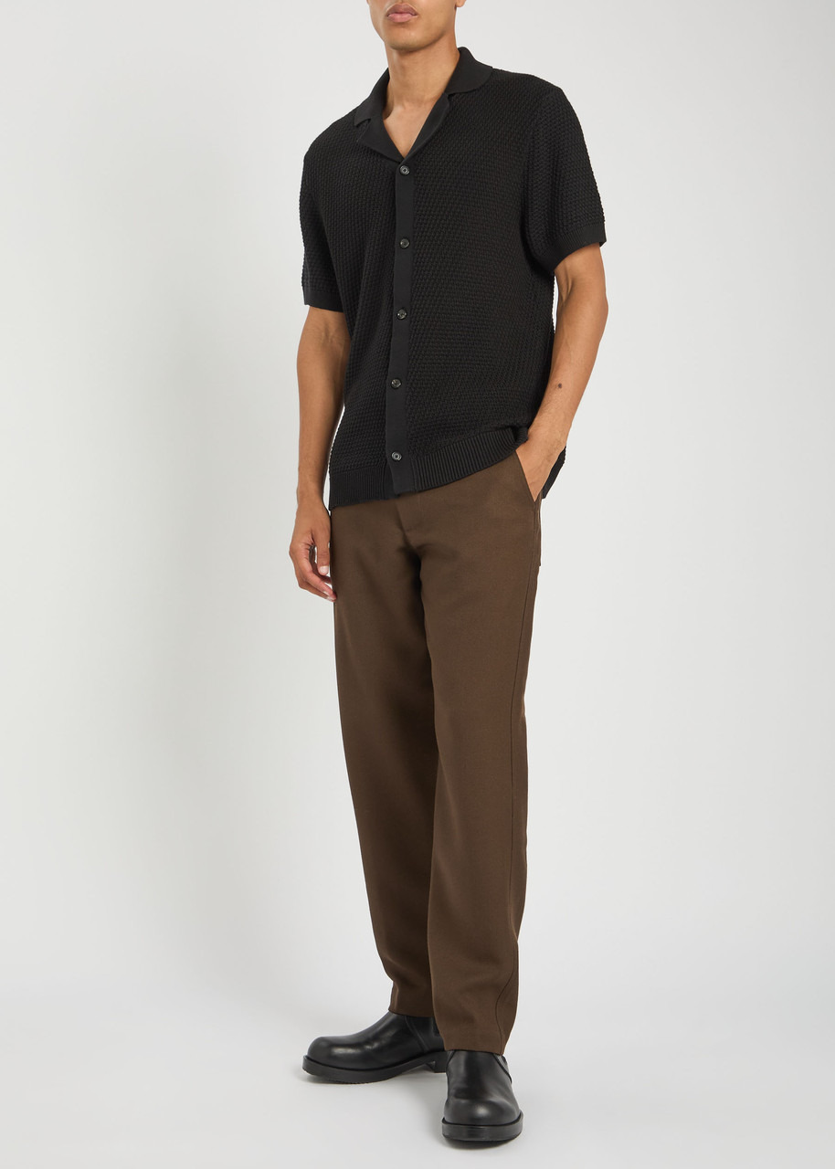 Boss Knitted Cotton Shirt - 4
