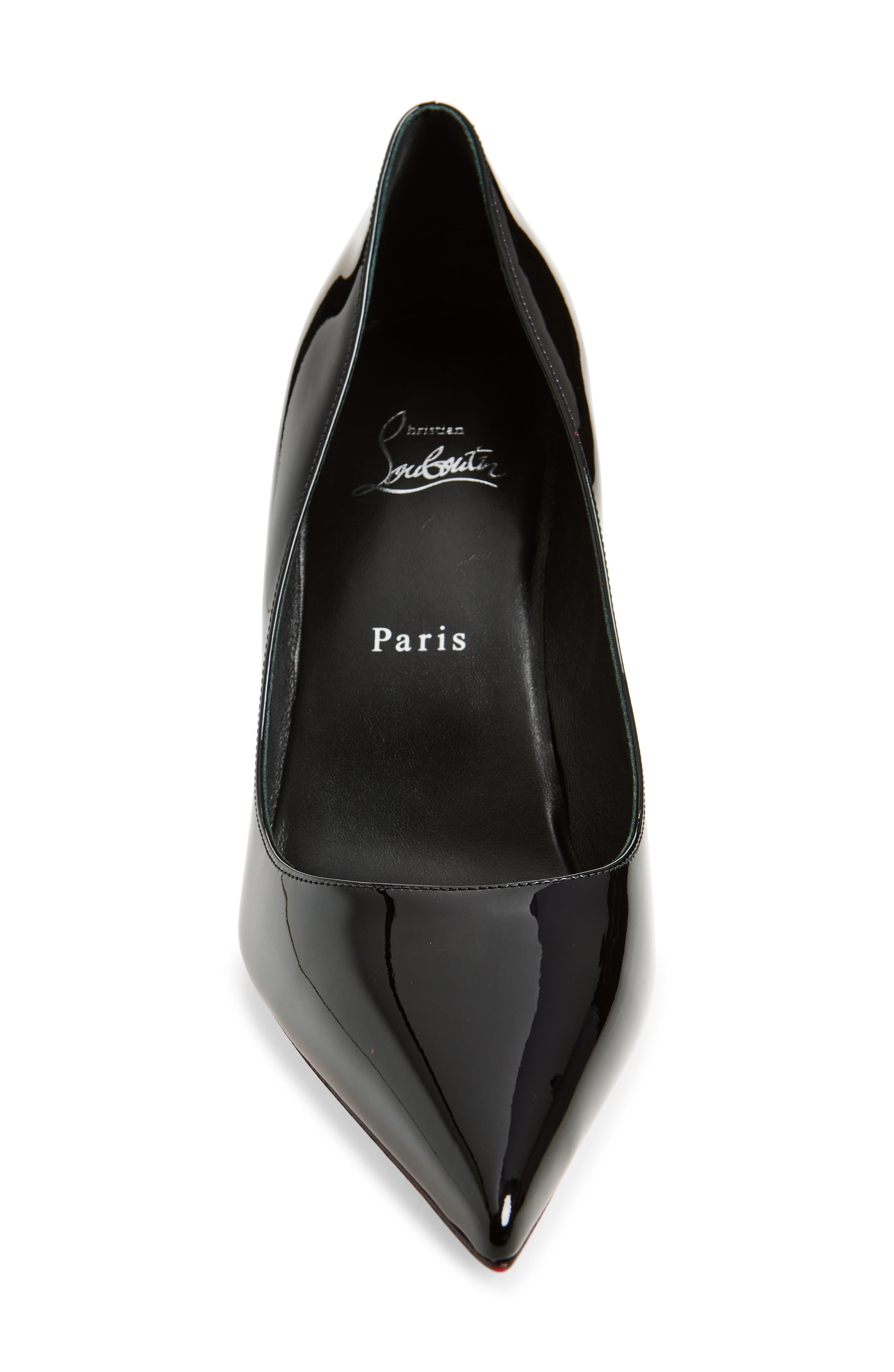 Christian Louboutin Miss Z Pointed Toe Pump in Black at Nordstrom - 4