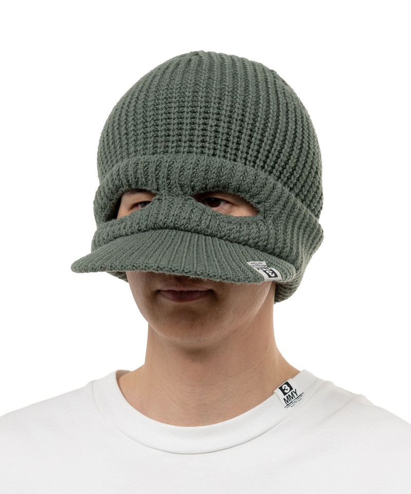 Masked Visor Knit Cap 22