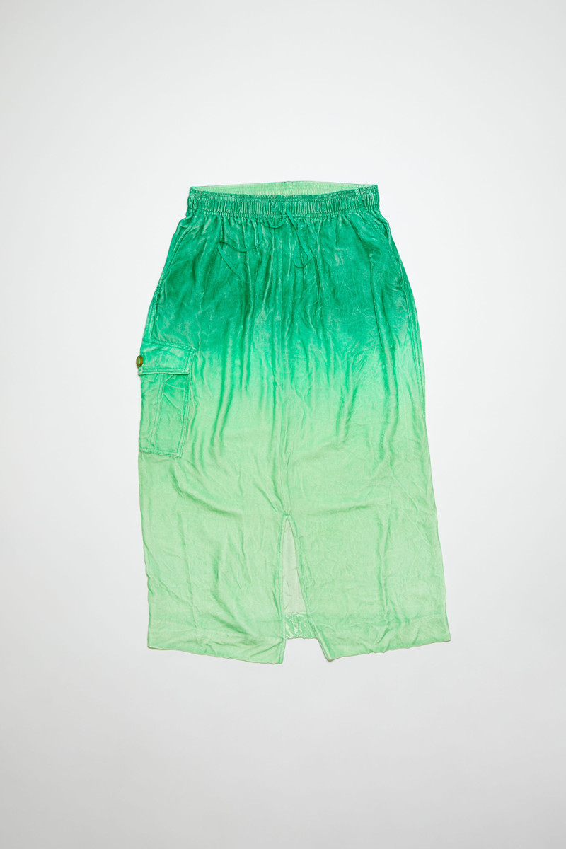 Midi skirt - Jade green 1