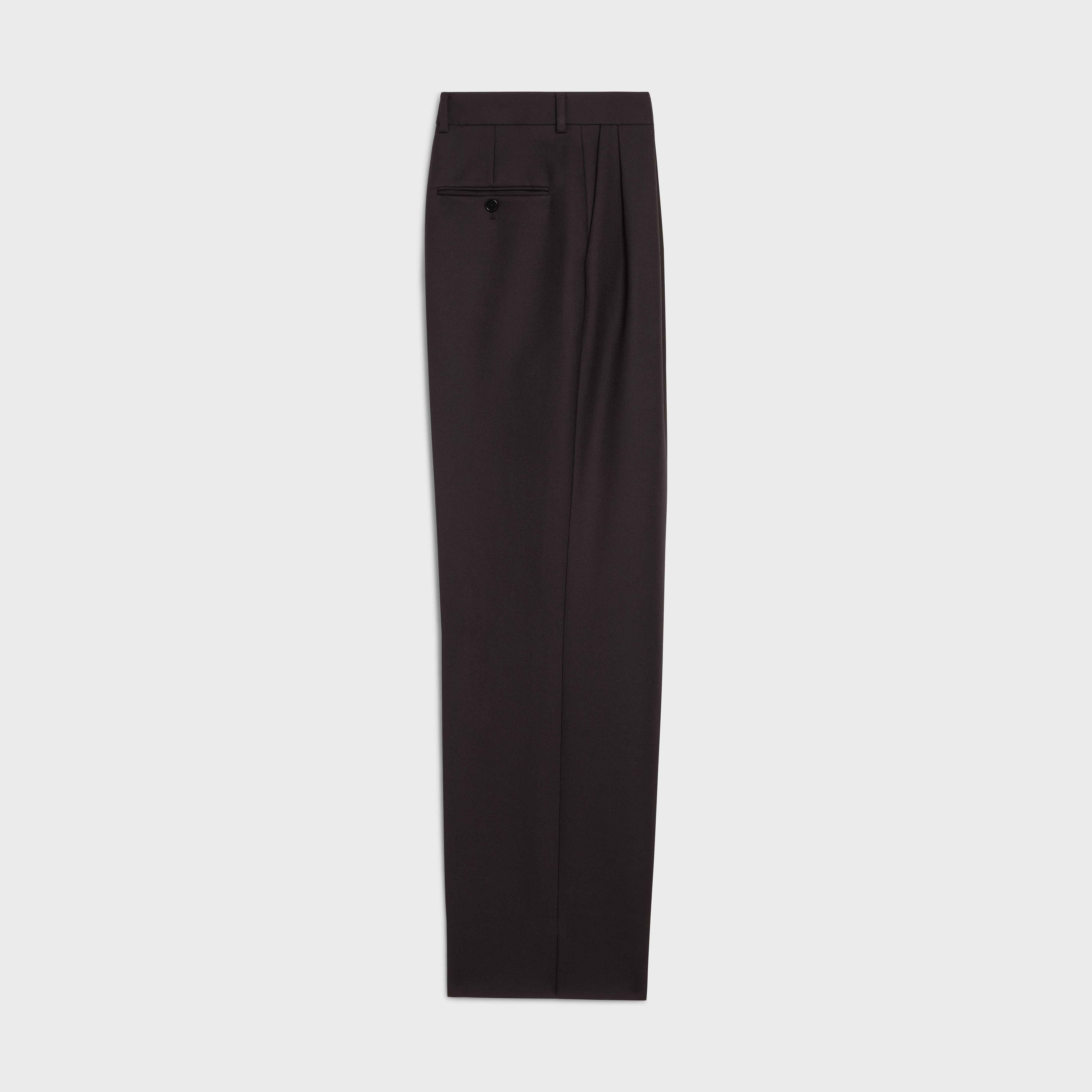 SKATE PANTS IN LIGHTWEIGHT WOOL GABARDINE - 2