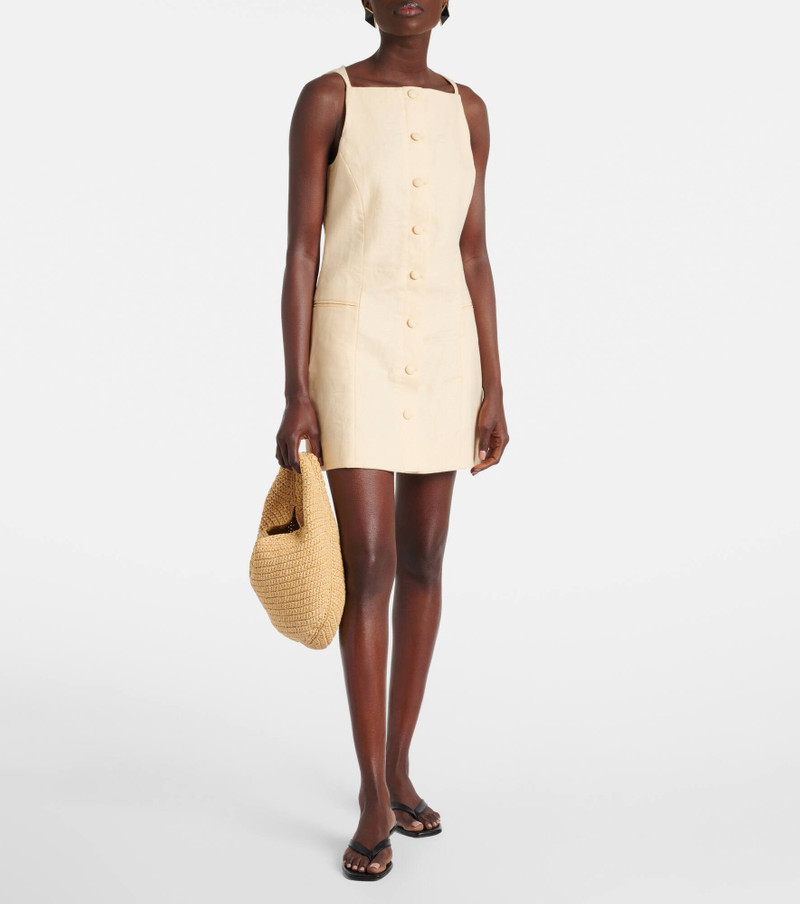 FAITHFULL Ambra linen minidress outlook
