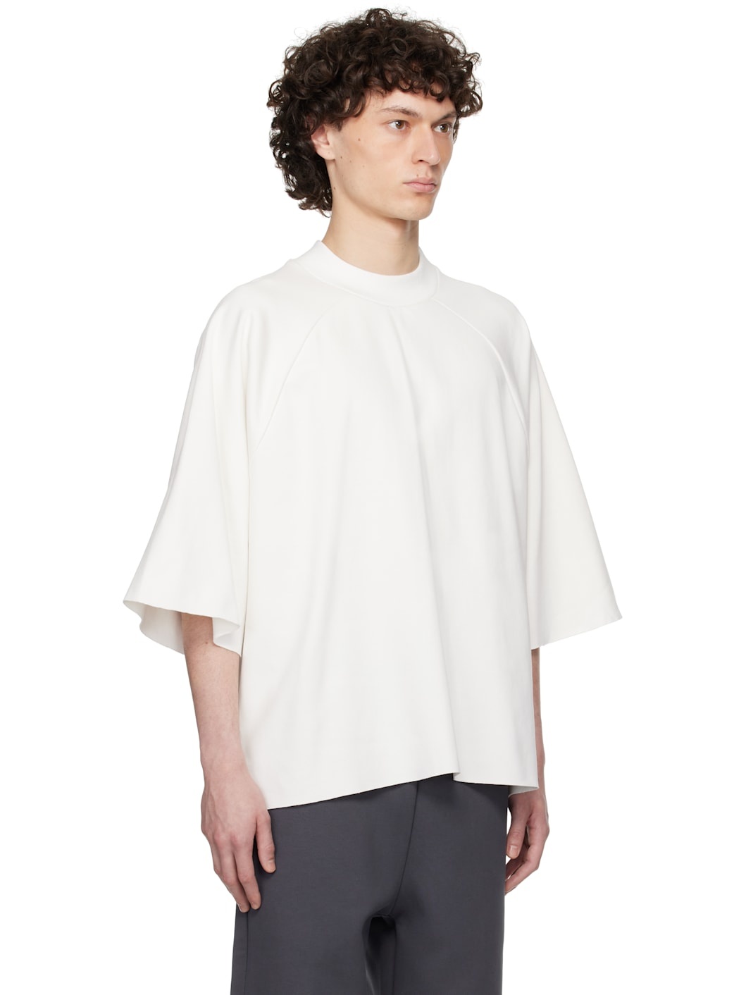White Raglan Box T-shirt - 2
