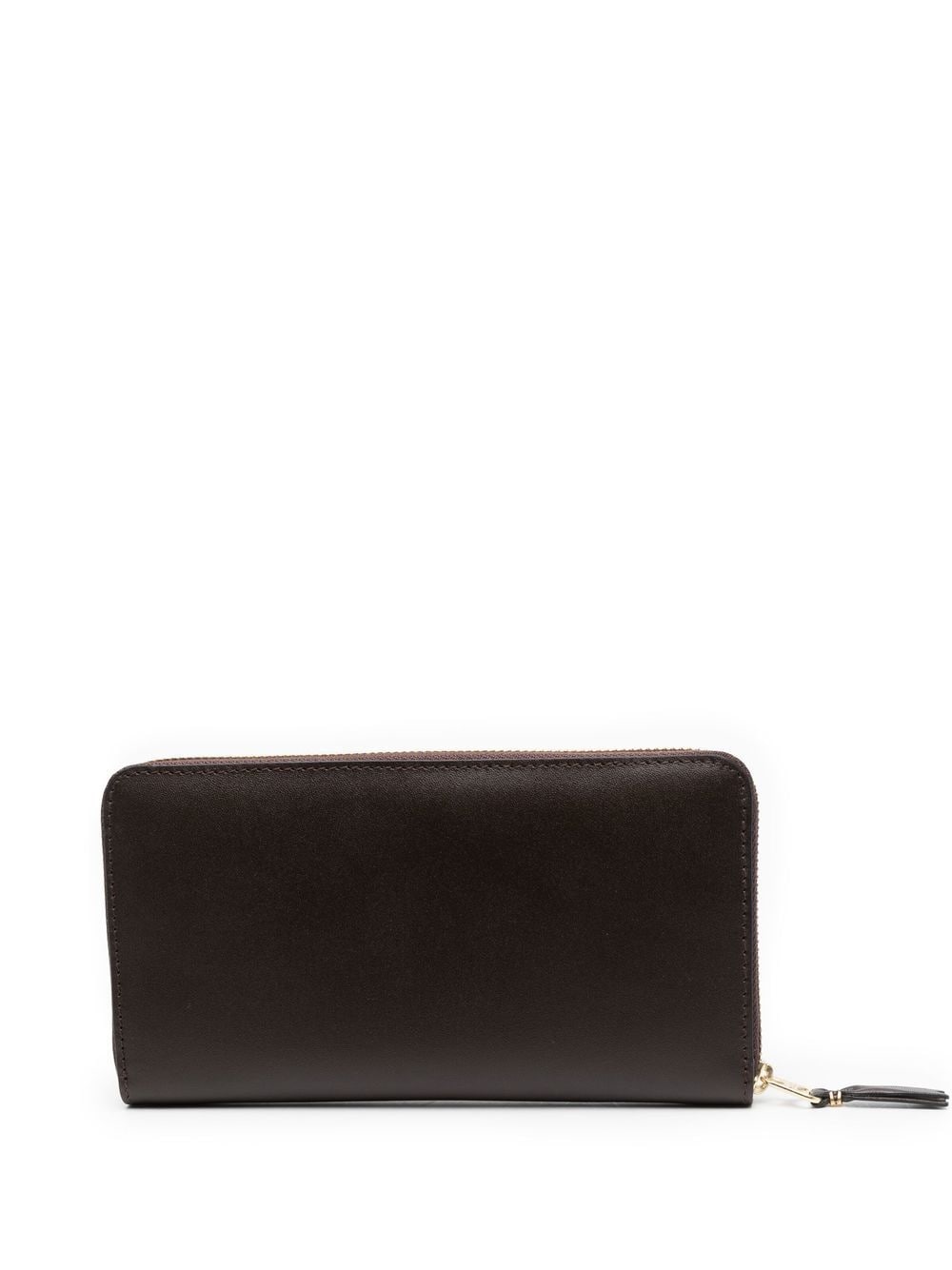 zip-up calf leather cardholder - 2