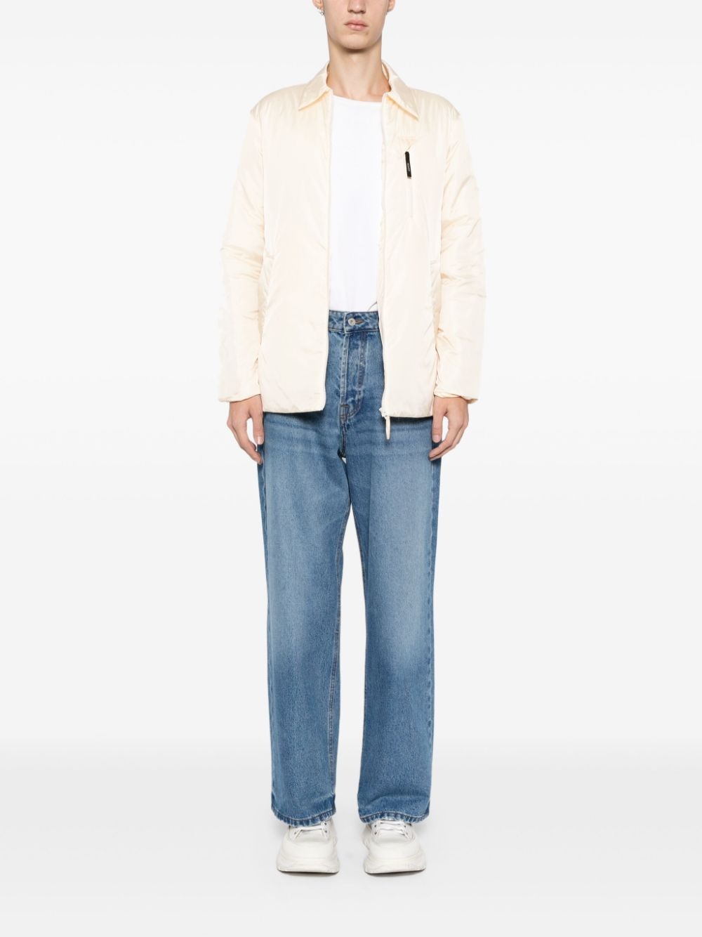 padded zip-up jacket - 2