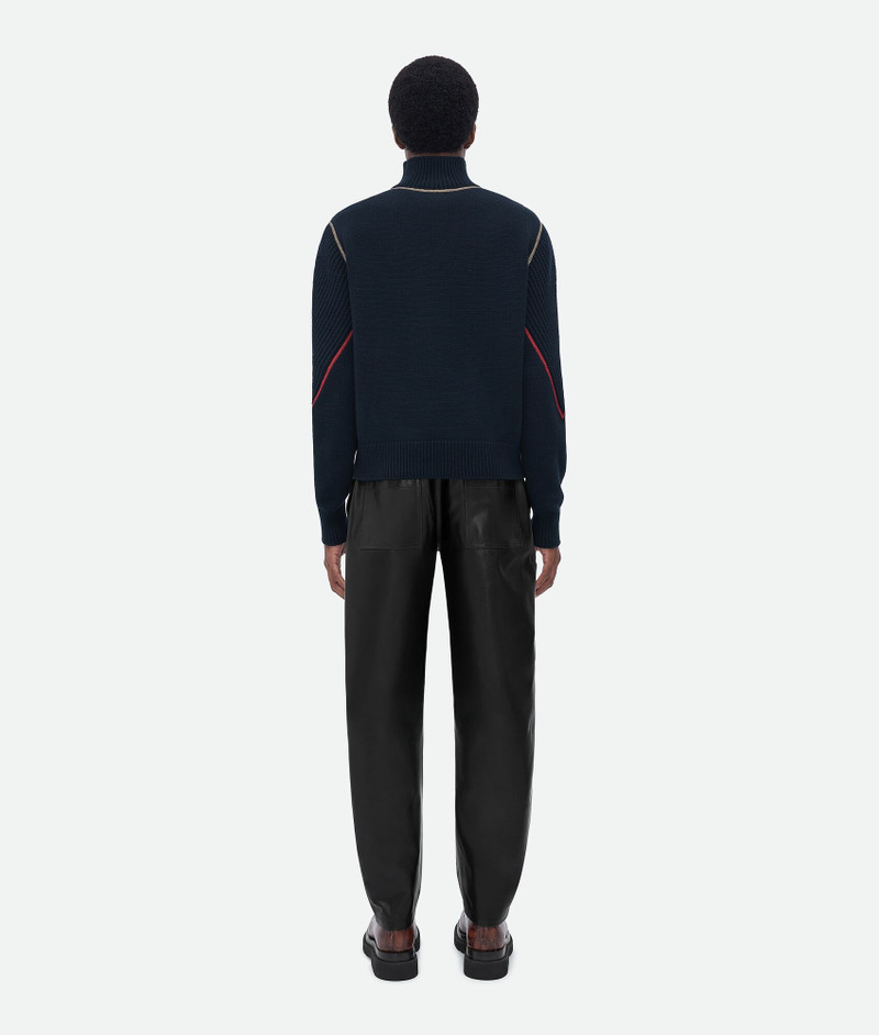 wool cashmere overlock jumper 3