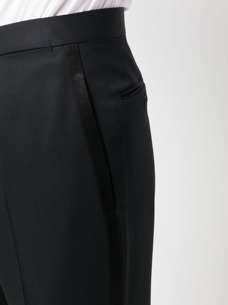 single-breasted silk suit - 6