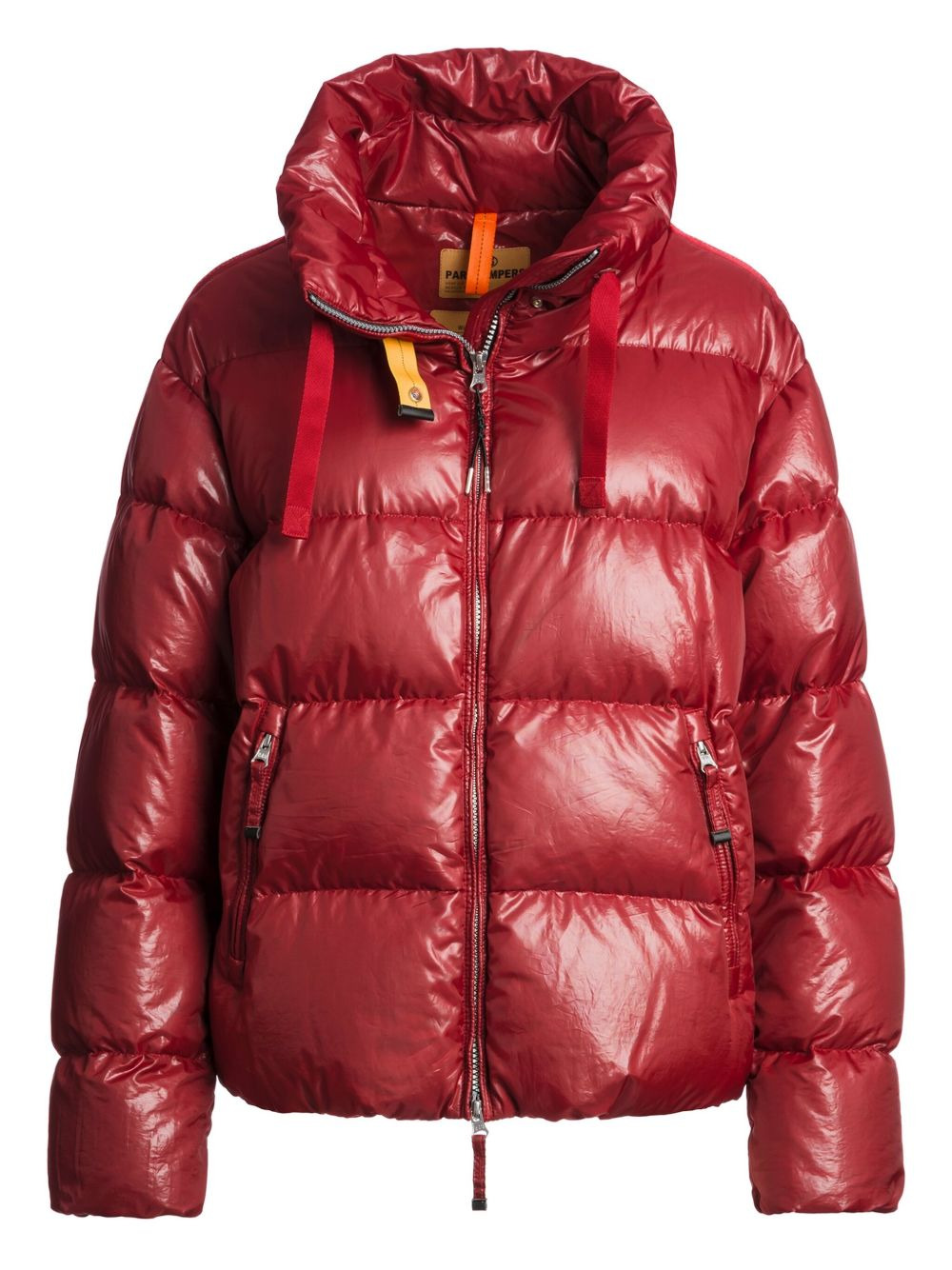 high-neck quilted jacket - 3