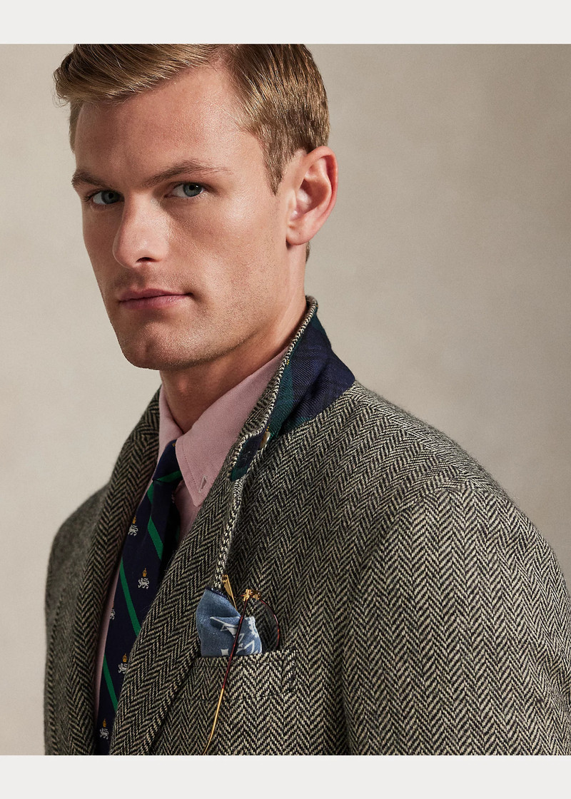 The RL67 Herringbone Tweed Jacket 7