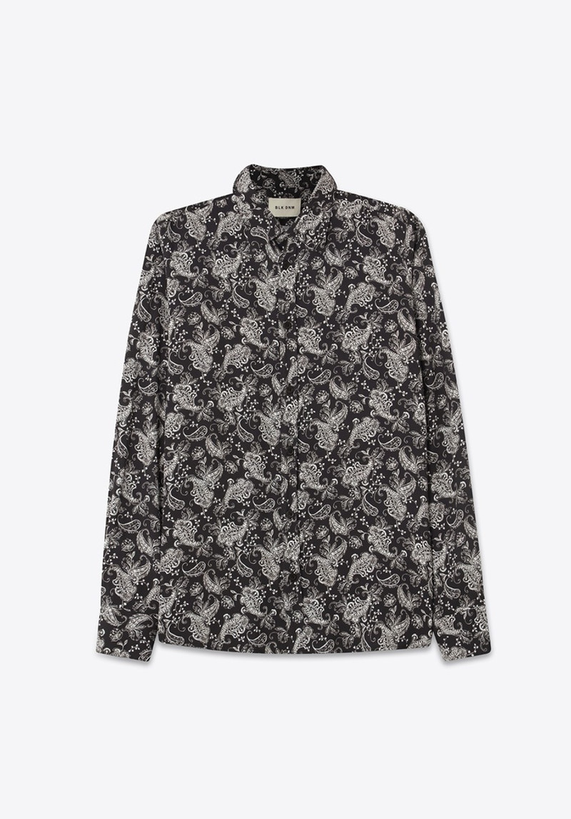BLK DNM SHIRT 01 PAISLEY outlook