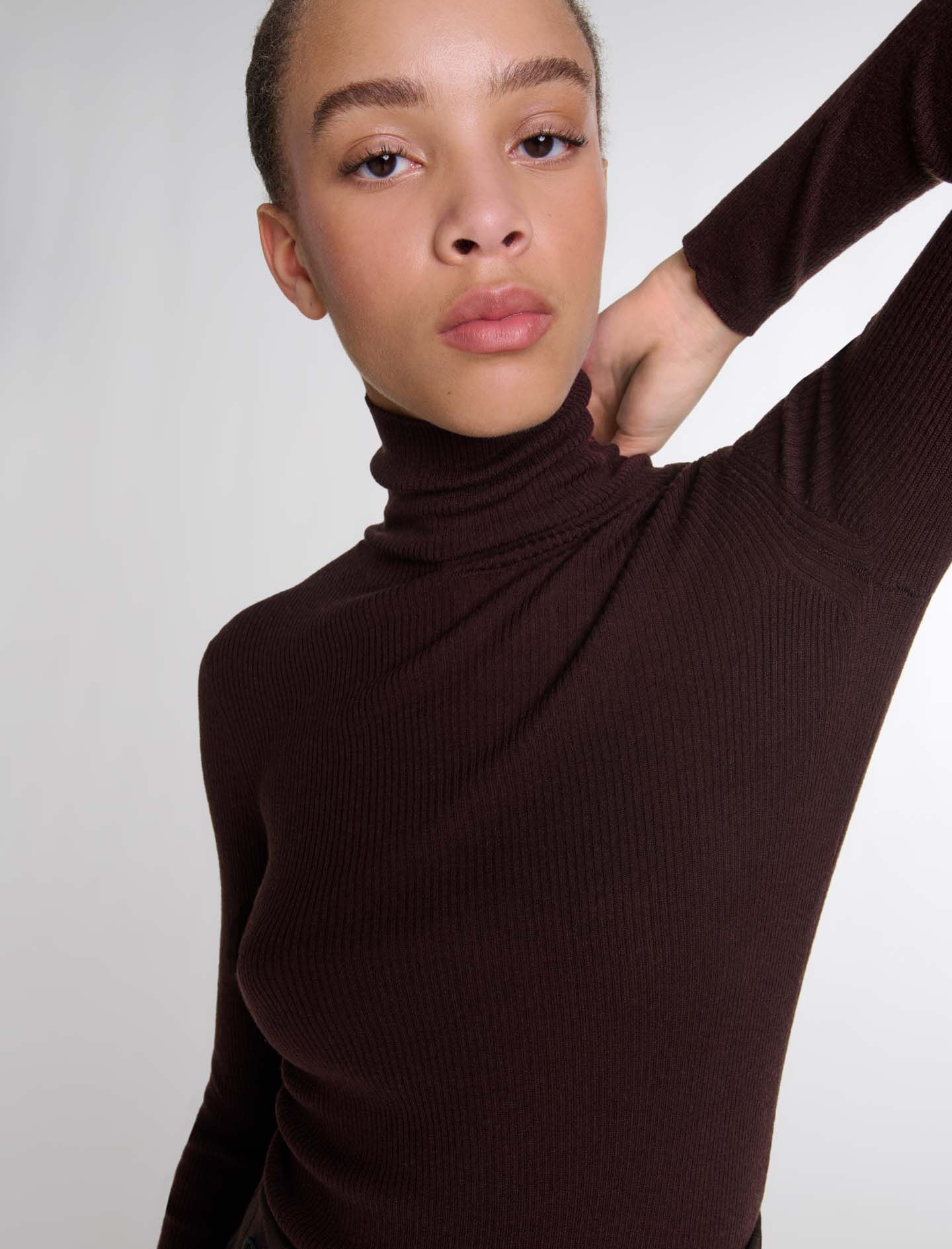 Wool and silk jumper - 7