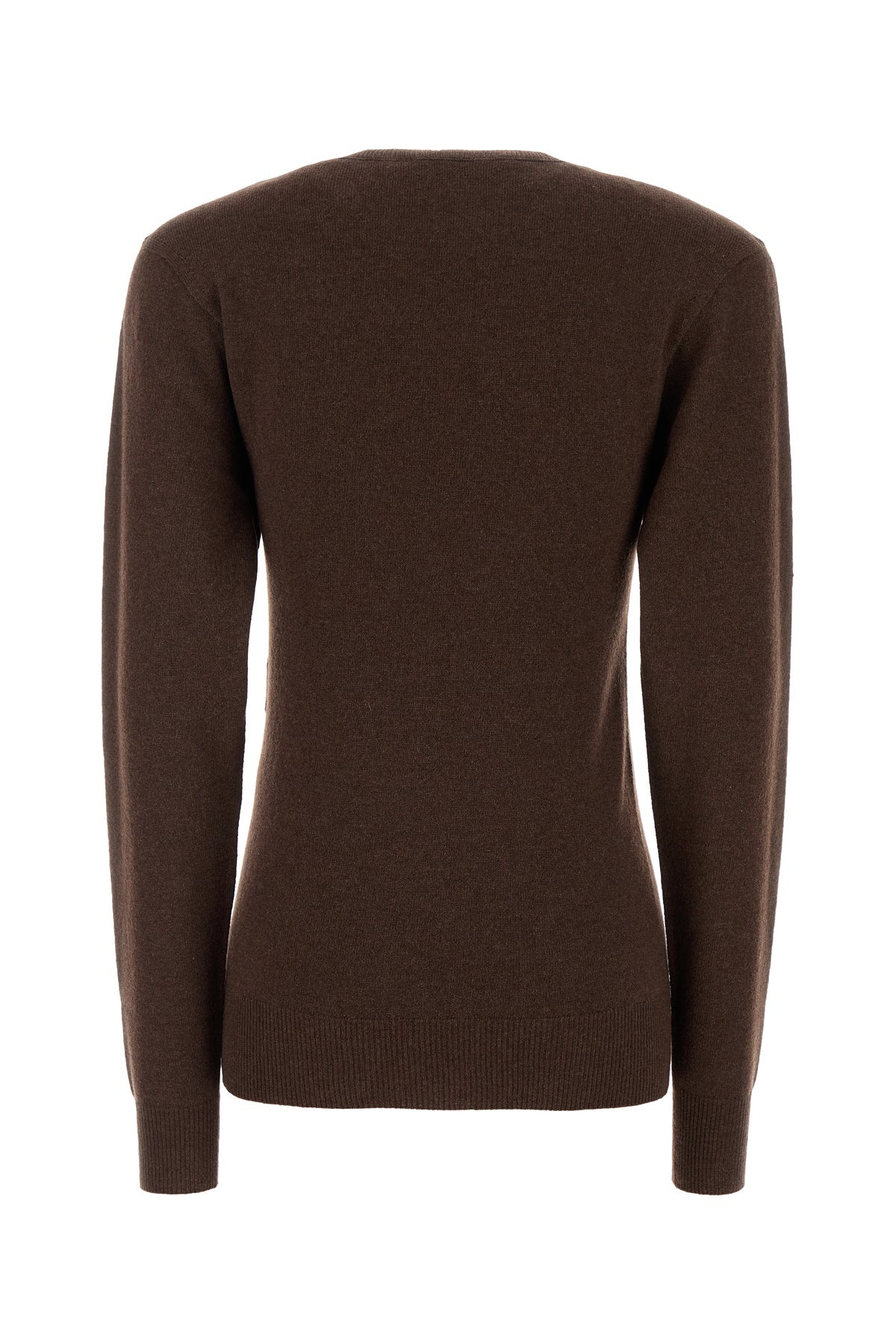 Brown cashmere blend sweater - 2