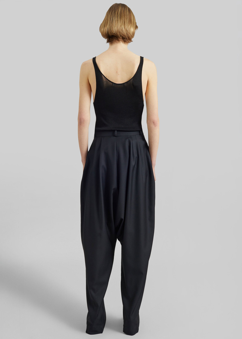Coperni Double Zipped Sarouel Pants - Black 7