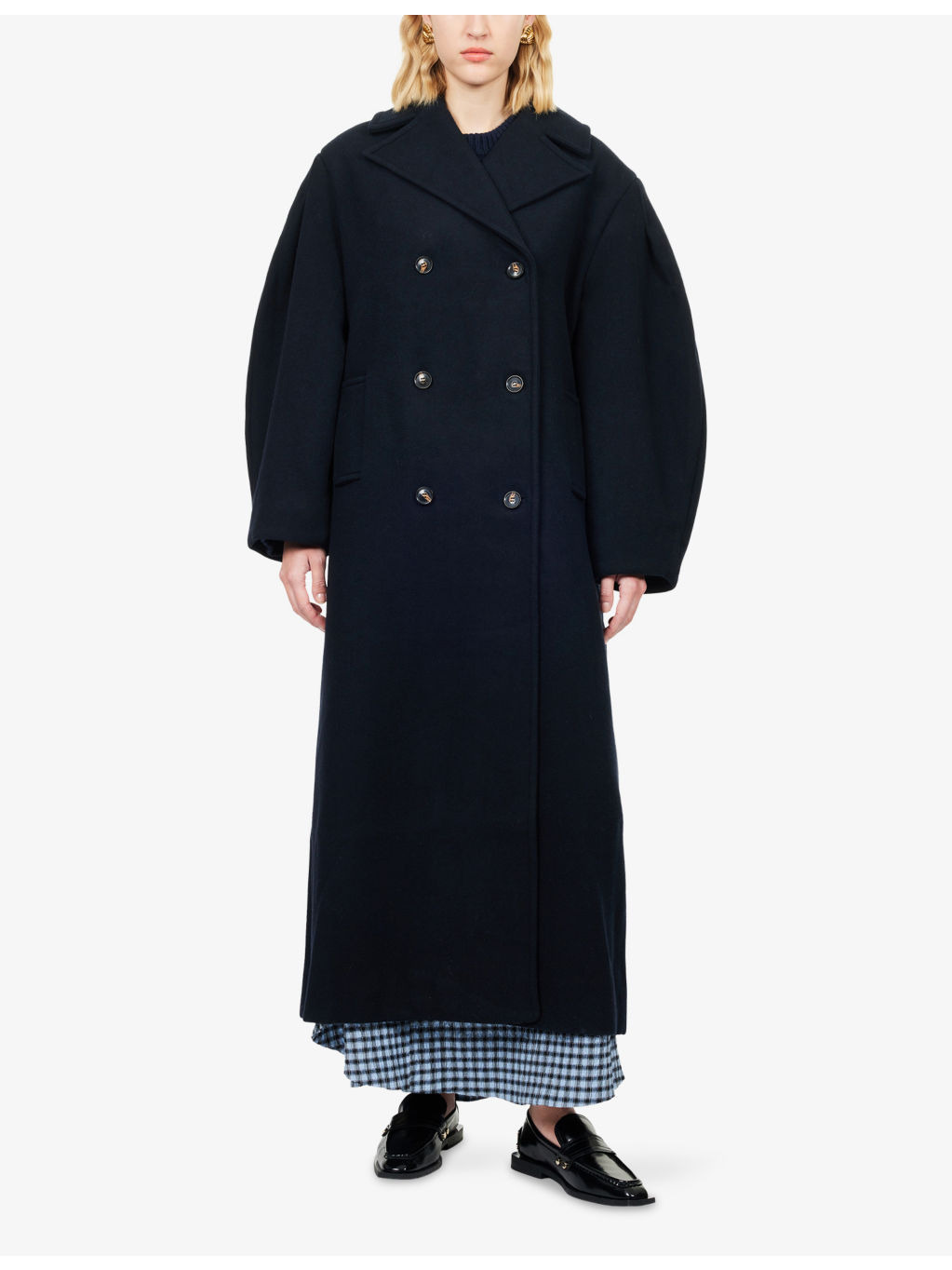 Double-Breasted Notched-Lapel Wool-Cashmere Coat - 3