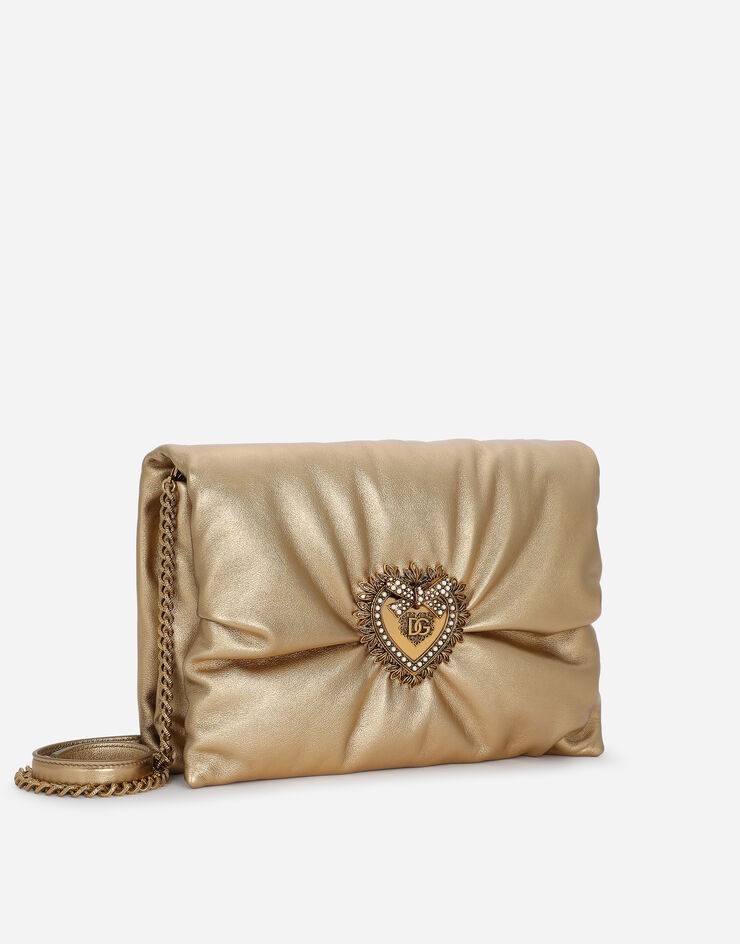 Medium foiled calfskin Devotion Soft bag 3