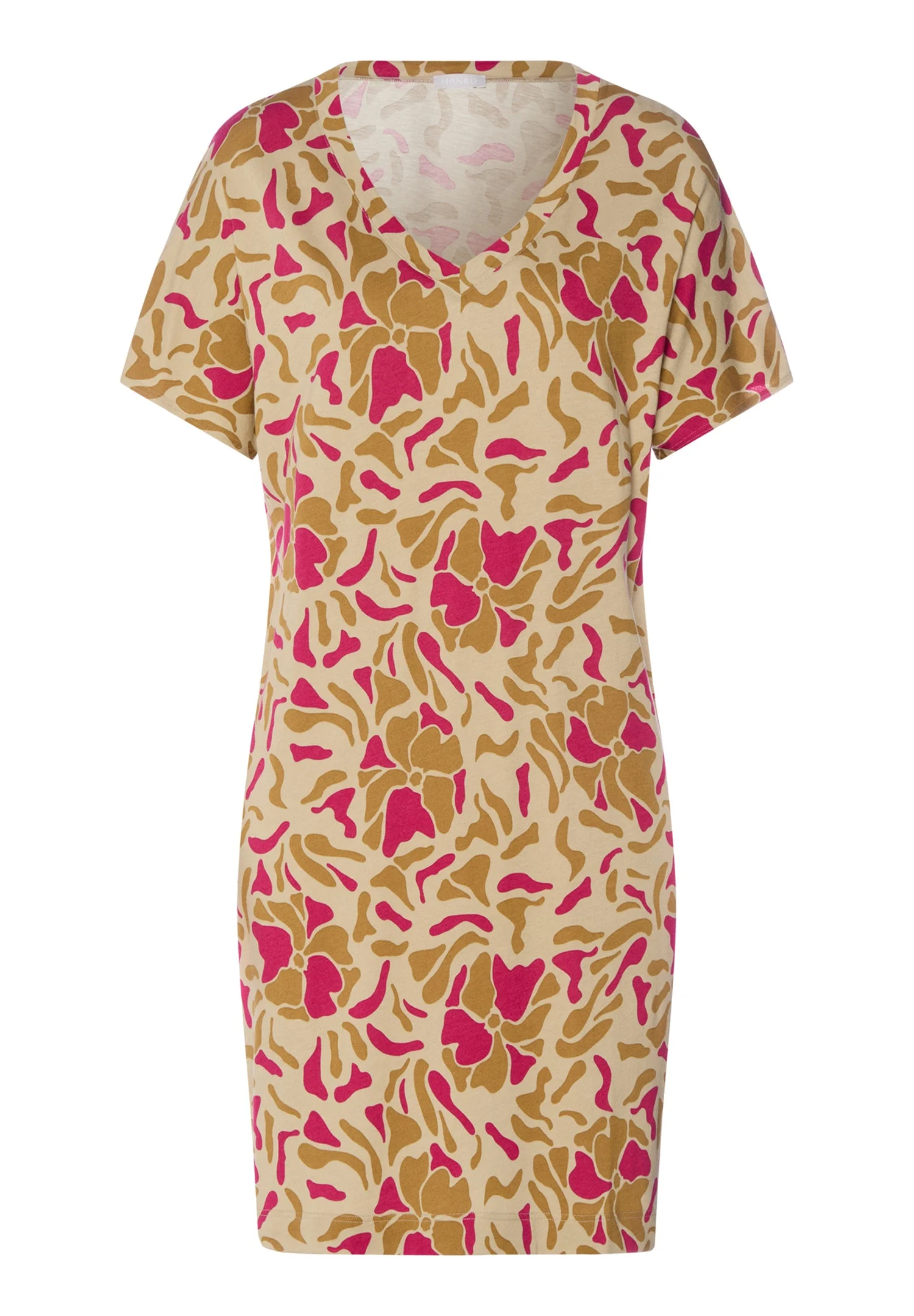 Sleep And Lounge V-Neck Cotton And TENCEL™ Nightgown - 1