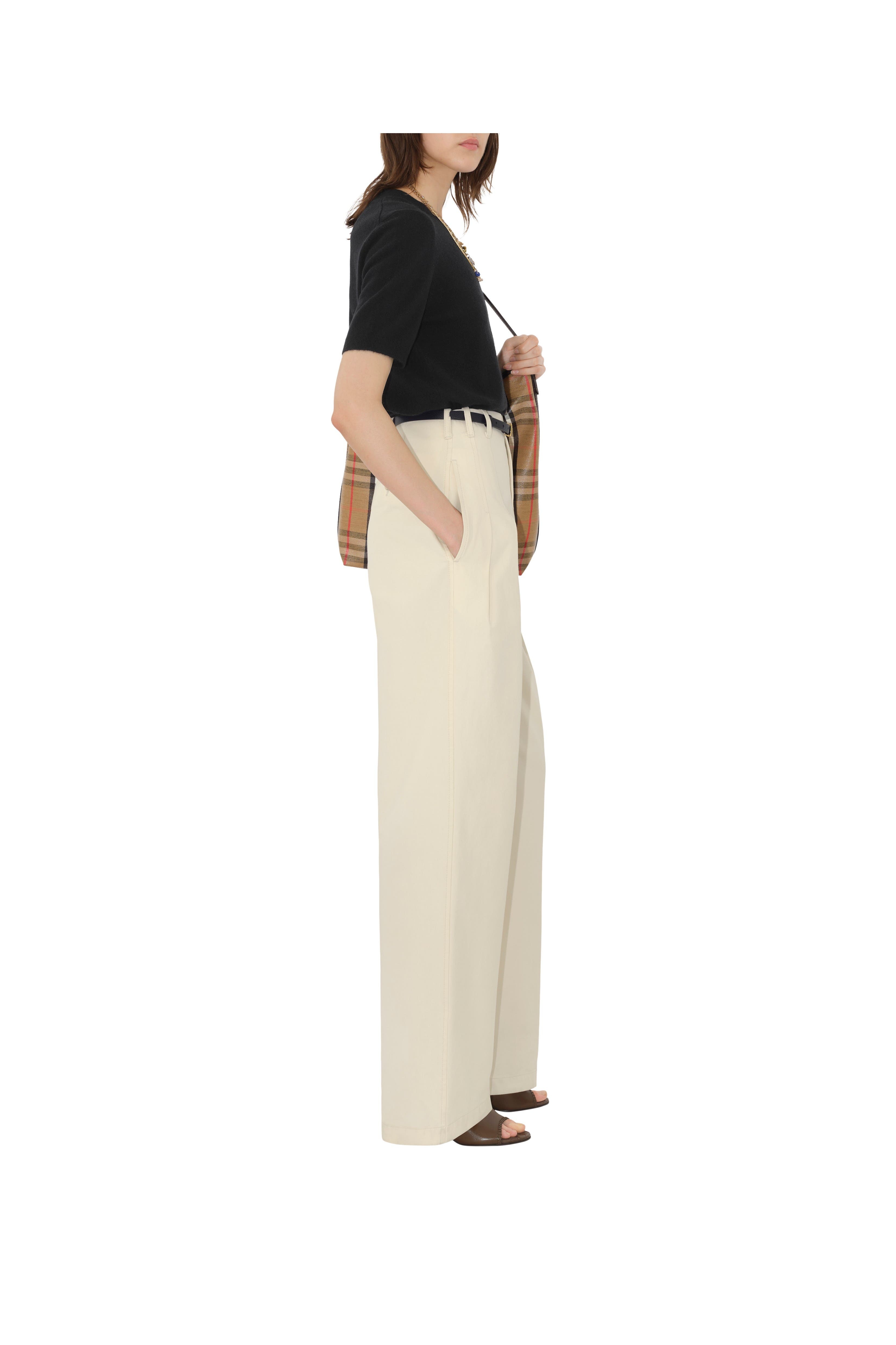 burberry Cashmere Blend Top in Black at Nordstrom - 3