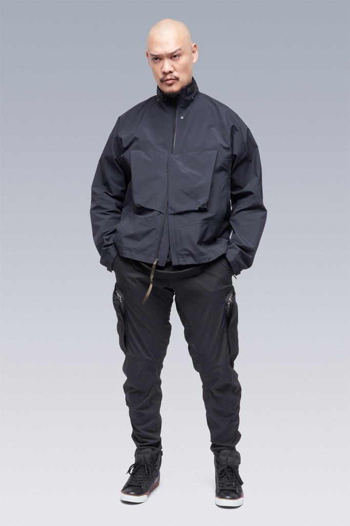 ACRONYM P10A-E Encapsulated Nylon Articulated Cargo Pant Black 