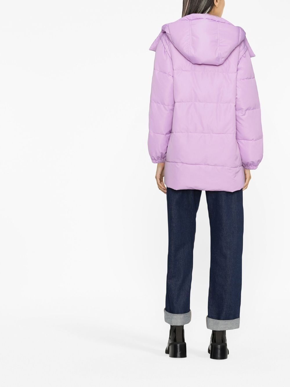 detachable sleeves puffer coat - 4