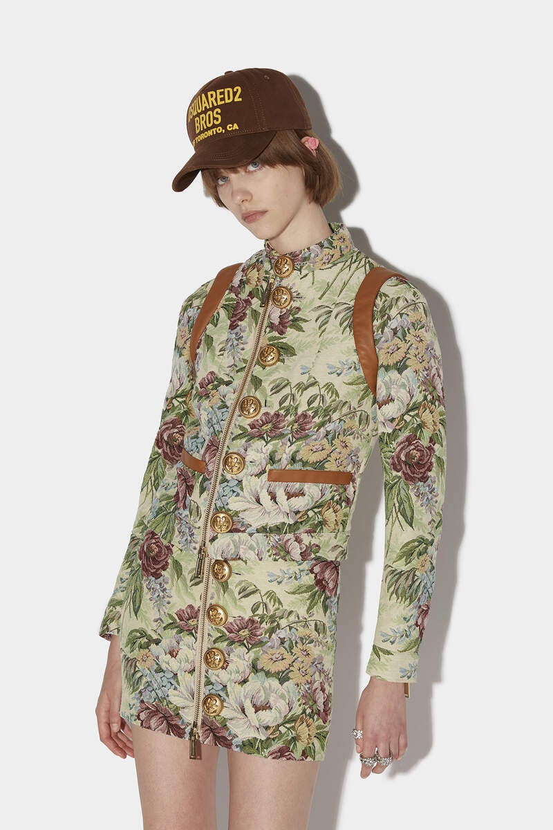 ZIP & BUTTON JACKET - 3
