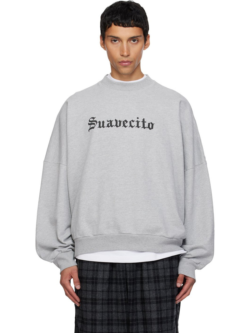 Gray 'Suavecito' Hooligan Sweatshirt 1