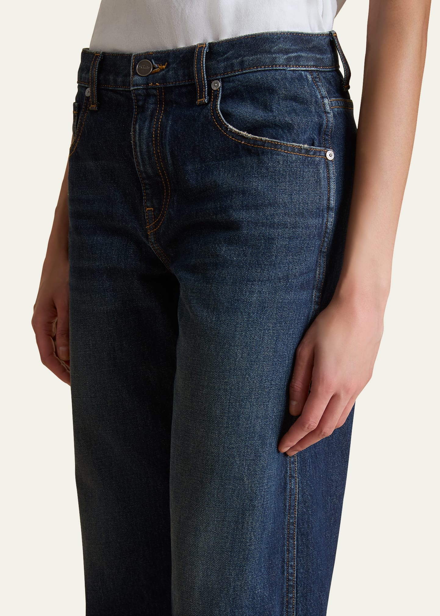 Kerrie Crop Wide Leg Jeans - 4
