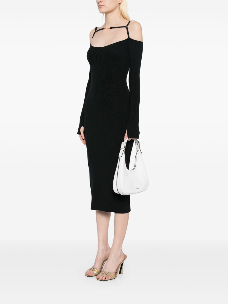 MICHAEL KORS small Nolita pebbled hobo shoulder bag outlook
