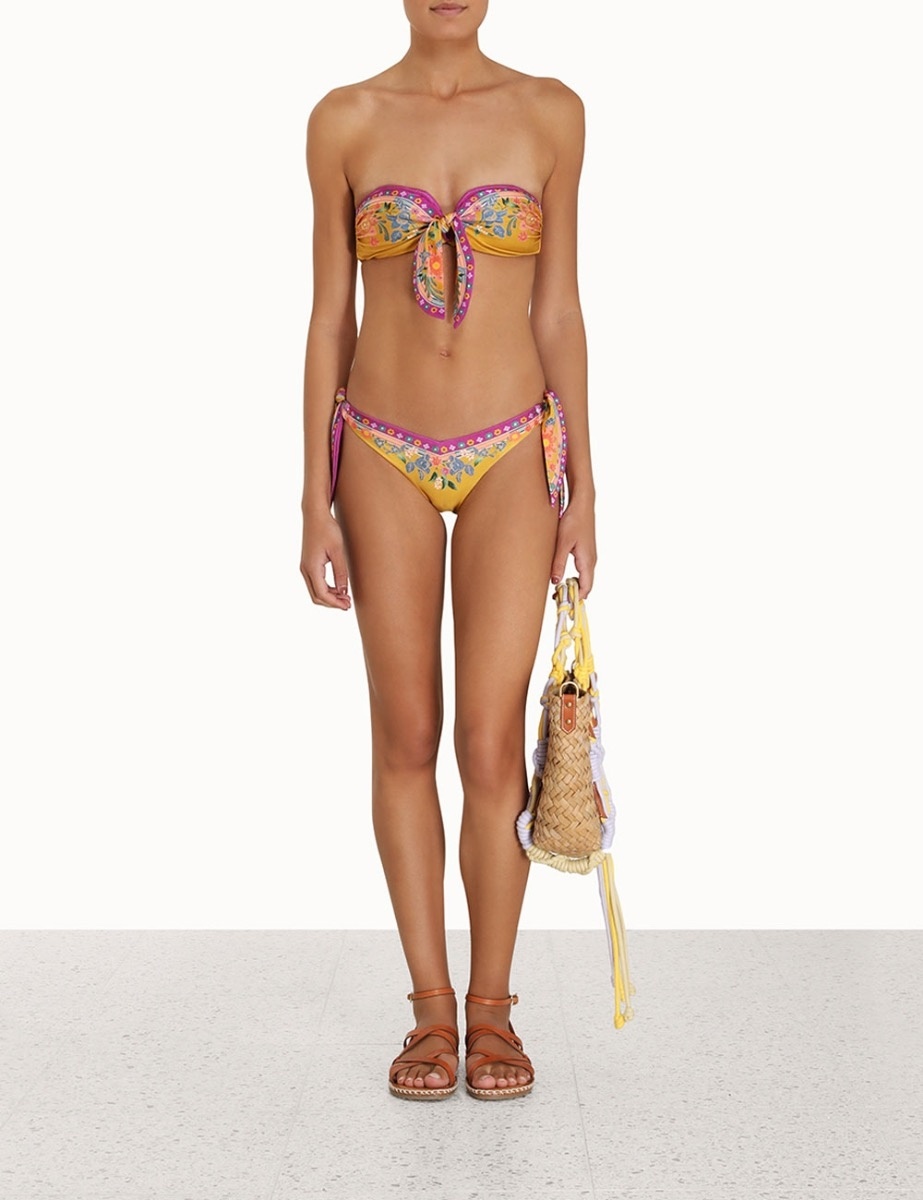 GINGER SCARF TIE BRA - 2